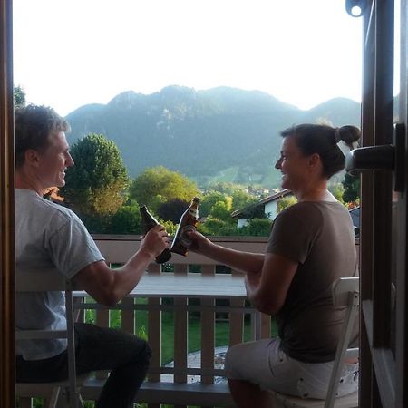 Ferienwohnung mit wundervollen Bergblick Lenggries Exterior foto