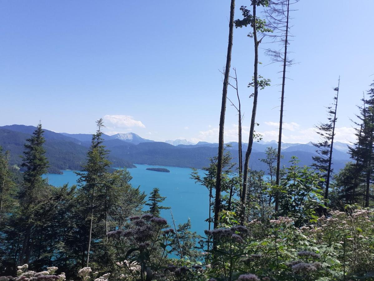 Ferienwohnung mit wundervollen Bergblick Lenggries Exterior foto