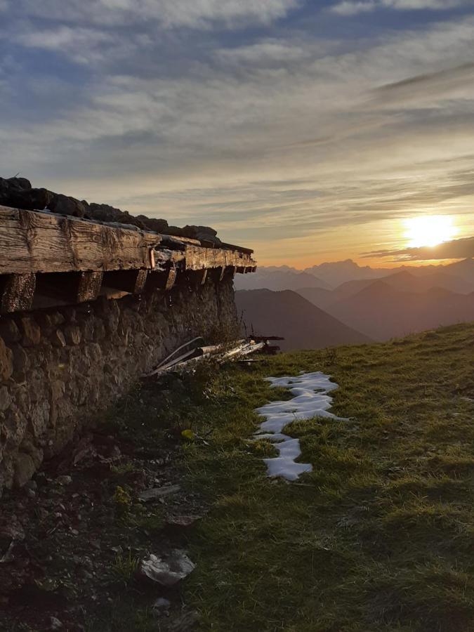 Ferienwohnung mit wundervollen Bergblick Lenggries Exterior foto