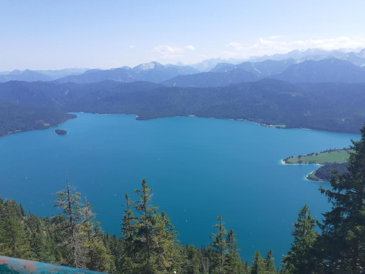 Ferienwohnung mit wundervollen Bergblick Lenggries Exterior foto