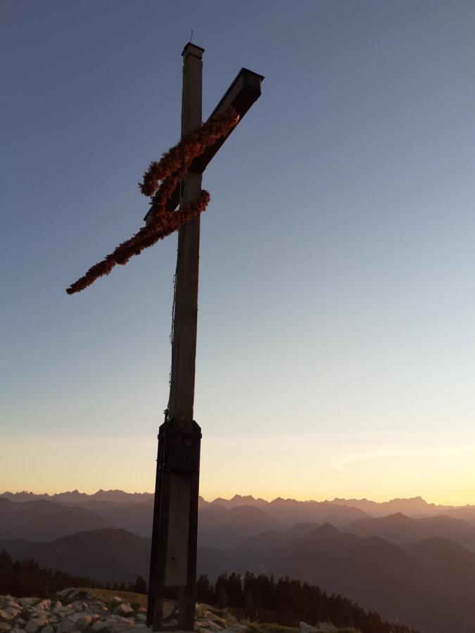 Ferienwohnung mit wundervollen Bergblick Lenggries Exterior foto